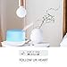 Smart Wifi Enable Essential Oil Aromatherapy Diffuser, works with Alexa, Google Home & APP (300ml)