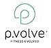 P.volve P.Ball Exercise Ball, Equipment for Home Exercise and Workouts, Black