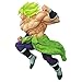 Banpresto Dragon Ball Super Saiyan Broly Fullpower Z-Battle Figure, Multicolor