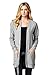 Cherish Women's Long Knit Open Cardigan With Side Pockets