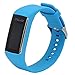 QGHXO Band For Polar A360/Polar A370, Soft Adjustable Silicone Replacement Wrist Watch Band For Polar A360/Polar A370 Watch (Blue)