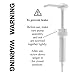Bar5F Gallon Pump Dispenser, Heavy Duty (1oz per pump)