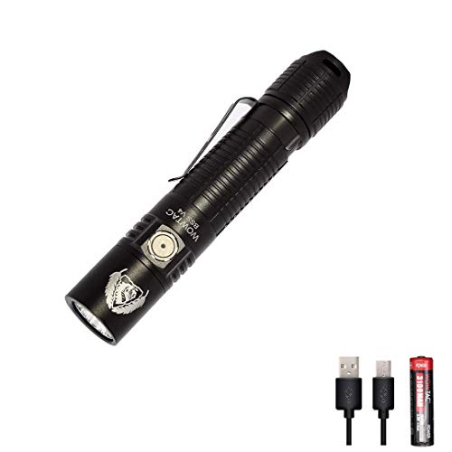 WOWTAC BSS V4 Tactical LED Flashlight, strike bezel, Super Bright 1785