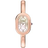 Fossil Sloan Quartz Ladies Elegant Oval Watch Es5472