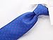 Scott Allan Collection Blue and Orange Polka Dot Ties for Men - Woven Necktie for Men - Blue & Orange Dot Wedding Tie for Groom