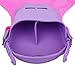 Kids Girls Adjustable Swimming Monofin Flippers Swimmable Mermaid Tail (Pink with Purple)