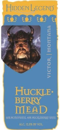 NV Hidden Legend Huckleberry Mead 750 mL