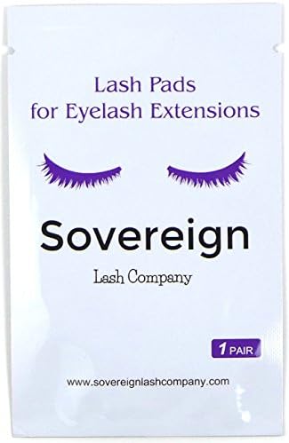100 Pairs Lash Pads Eyelash Extension Patches Eye Gel Lint Free