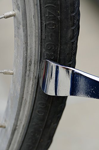ABN Tire Wheel Rim Repair Metal Spoon Lever Removal Installer Tool – Bicycle Bike, Motorcycle, BMX Mountain Dirt Bike - Thumbnail 3