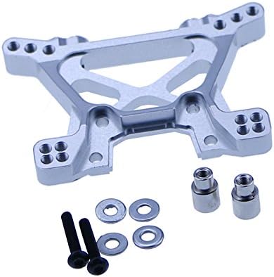 SLA009 Silver Aluminum Alloy Upgrade Front Shock Tower for TRAXXAS Slash 4x4