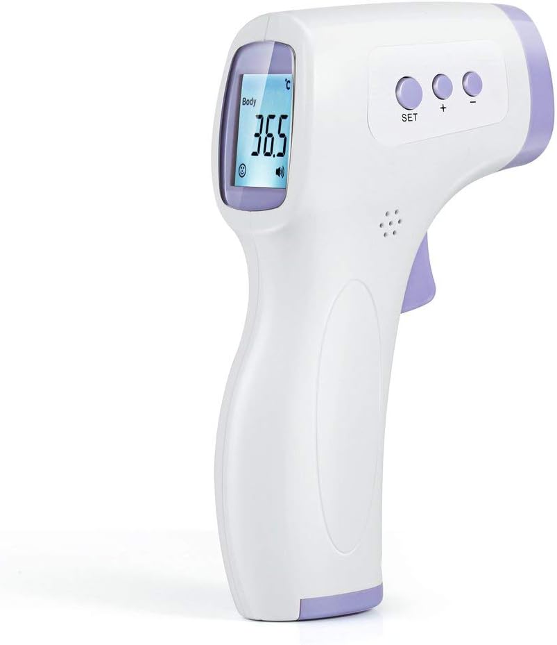 No Contact Forehead Digital Thermometer for Adults Kids and Baby,Medical Infrared Thermometers with LCD Display, Body Thermometer Instant Accurate Reading for Body and Surface