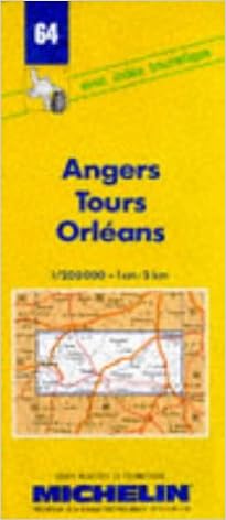 Amazon Fr Carte Routiere Angers Tours Orleans 64 1 0000 Carte Michelin Livres