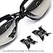 New Corrective Nearsighted Swimming Goggles(Prescription 2.0-8.0 Diopters) with Ear Plug Connect to-100% Highest Grade UV Protection and Anti-Fog(Black-2.0)