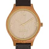 WOODIES Gold Bamboo Wood Watch