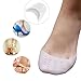 Toe Pouch Cushions, PeleusTech 5 Pairs Silicone Gel Toe Caps Soft Ballet Pointe Dance Athlete Shoe Pads