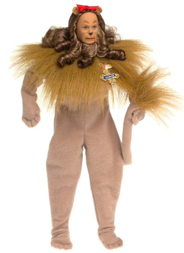 Barbie ken as the cowardly lion in the wizard of oz