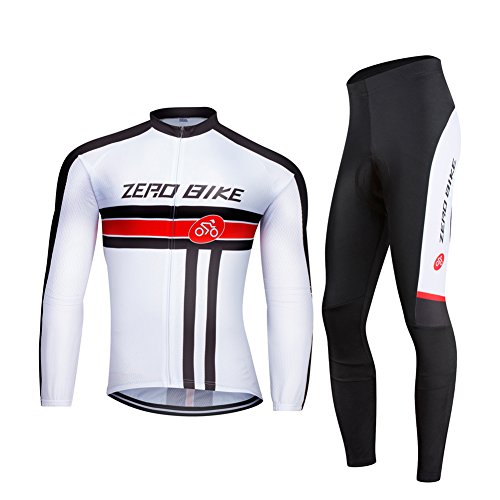 Men's Soft Long Sleeve Breathable Bicycle Cycling Jersey Polyester Clothing Outdoor Sports Fall Autumn