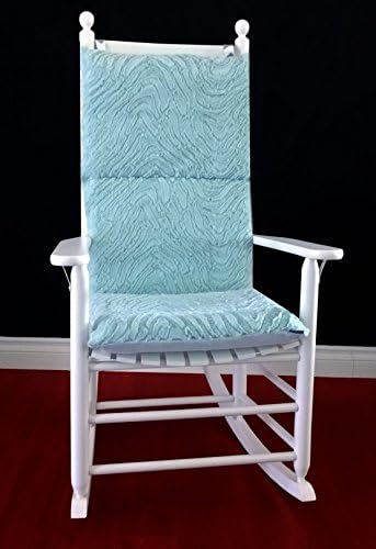 Rocking Chair Cushion - Mint Green Microplush Fur
