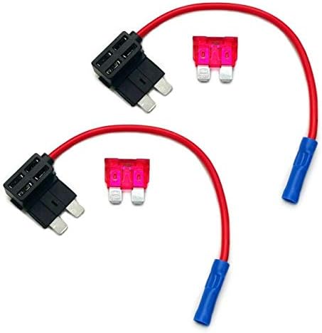 CEN Add a Circuit Standard ATO Piggy Back 10A Blade Fuse Tap Holder (Pack of 2)