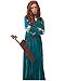 DAZCOS US Size Adult Princess Cosplay Costume Renaissance Medieval Dress with Quiver (Small)