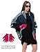 Women Blanket Oversized Tartan Scarf Wrap Shawl Cape Soft Checked Plaid Poncho Pashmina