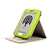 Mulbess Barnes & Noble Nook GlowLight Plus eReader Case, Flip Folio Leather Case Cover with Kickstand and Elastic Hand Strap for Nook GlowLight Plus, Green