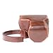 MegaGear Ever Ready Protective Leather Camera Case, Bag for Canon PowerShot G3 X, G3X Digital Camera (Dark Brown) (Model: MG569)