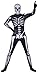 Riekinc Halloween Spandex Zentai Cosplay Costume Skull Trooper Costume Adult/Kids