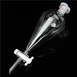 Spending on Toolcool 20/29 Joints Lab Glass Pear Shape Separatory Funnel