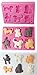 FOUR-C Silicone Cake Mold Pets Dogs Cake Embossing Mould Color Pink