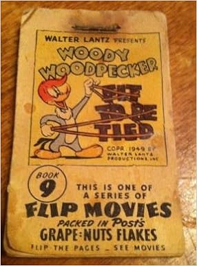 Woody Woodpecker Wally Walrus Flip Movie Book Grape Nuts Premium Walter Lance Amazon Com Books