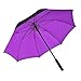 Atree Dual Layer Windproof& Waterproof Golf Umbrella 62inch Large Oversize Auto Open Straight Umbrella Durable and Strong Enough(Purple)