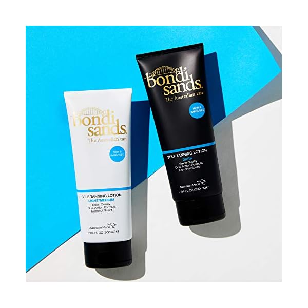 Bondi-Sands-Dark-Self-Tanning-Lotion-Fast-Drying-Lightweight-Formula-Gives-Skin-a-Hydrated-Deep-Bronzed-Glow-Enriched-with-Aloe-Vera-Vegan-Cruelty-Free-Coconut-Scent-200-mL704-Oz Bondi Sands Self Tanning Lotion - Dark 200ml