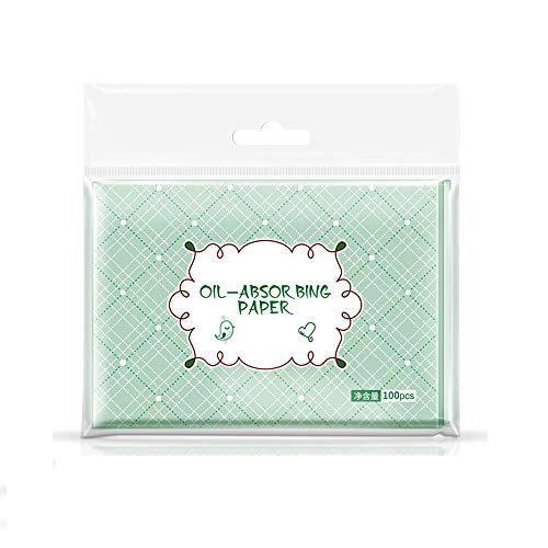 Tcplyn Premium Quality 100PCS/Pack Oil Absorbing Control Sheets Film Blotting Paper Face Makeup Clean