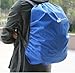 Jepeak 35L Nylon Waterproof Backpack Rain Cover Rucksack Water Resist Cover for Hiking Camping Traveling Outdoor Activities, Blue
