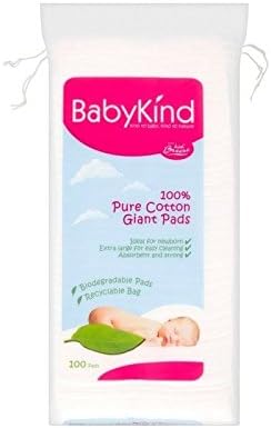 Babykind Giant Cotton Pads 100 per pack