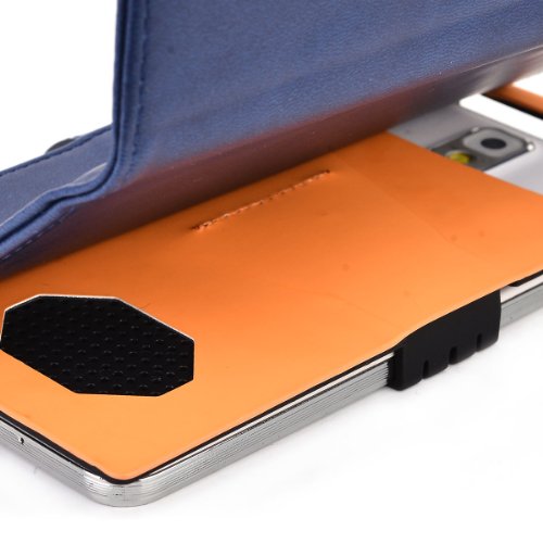 Midnight Blue Posh Kick X511, Titan Pro/Max HD E550 5.5", Ultra 5.0 LTE, Revel Pro X510, Orion Pro X500 Phone Case | Universal Smartphone Cover With Stand - Thumbnail 3