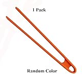 Loghot Kitchen Premium Silicone Trivet Tongs Heat Resistant Food Tongs for Barbecue Cooking and Salads Utensil Random Color (1 Pack)