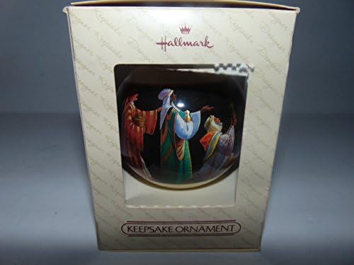 Hallmark Keepsake Ornament, 1983 WISE MEN Christmas Glass Ball Ornament