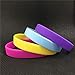 GOGO 12 PCS Silicone Wristbands for Kids, Rubber Bracelets, Party Favors