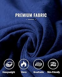 Men's Cargo Sweatpants Casual Fleece Joggers Loose