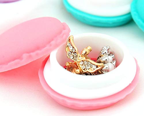 Kemilove 6 PCS Mini Earphone SD Card Macarons Bag Storage Box Case Carrying Pouch - Thumbnail 5