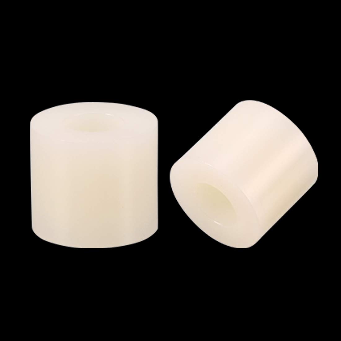 sourcingmap 90Pcs 7mm x 3mm x 6mm Nylon PCB LED Spacer Standoff Support Holder