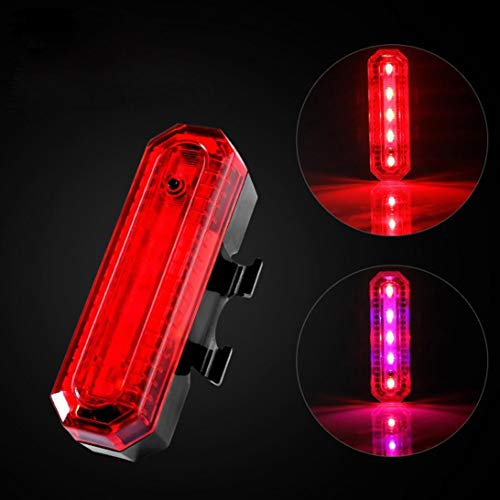image for Glumes Sport Rear Bike Light USB Rechargeable｜Ultra Bright Powerful 