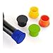 Utilwise Absolute Stretch Silicone Lids & Silicone Bottle Caps Set- 100% BPA Free- Perfect Coverage For Your Containers, Jars, Bowls & Bottles- Adjustable & User Friendly- Plastic Storing Box Included
