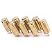 War Monkey 9mm Bullet Casing Polished Push Pins in Brass - Set of 8
