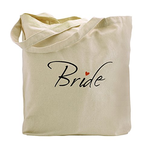 ElegantPark Bride Tote Bag Wedding Bridal Shower Gifts 100% Cotton 1 Pcs