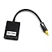 MOTONG Toslink Digital Optical Audio Splitter Adapter 1 in 2 Out