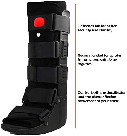 Premium High Profile Air Walk Boot (Small, Red)