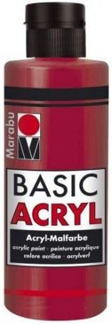 Basic Acrylic, Carmine Red 032, 80 ml